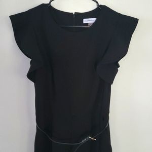 Calvin Klein, 10, Jumpsuit, Flutter Sleeve